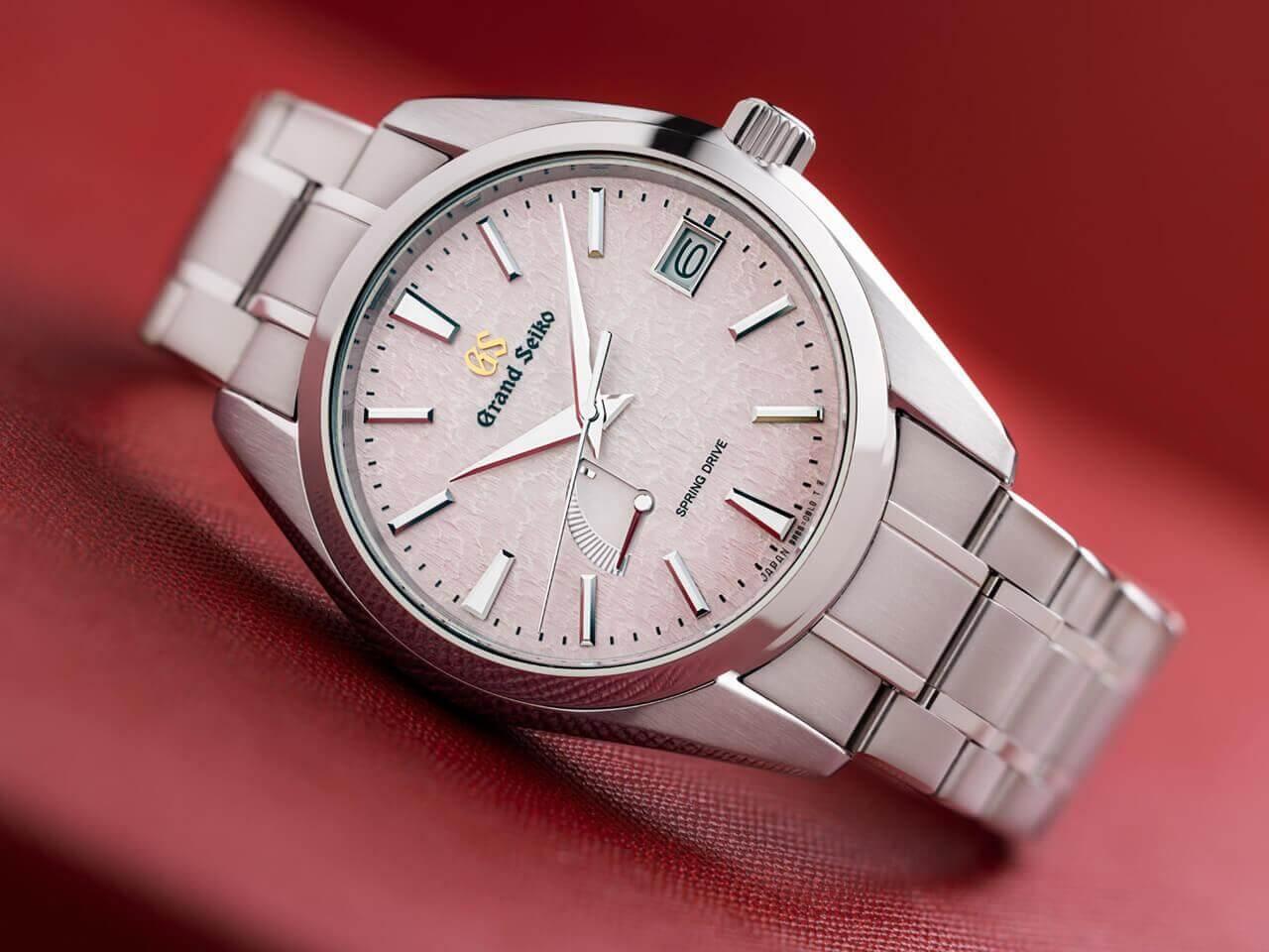 穂高連峰の朝焼けを再現したピンクスノーフレークSBGA497