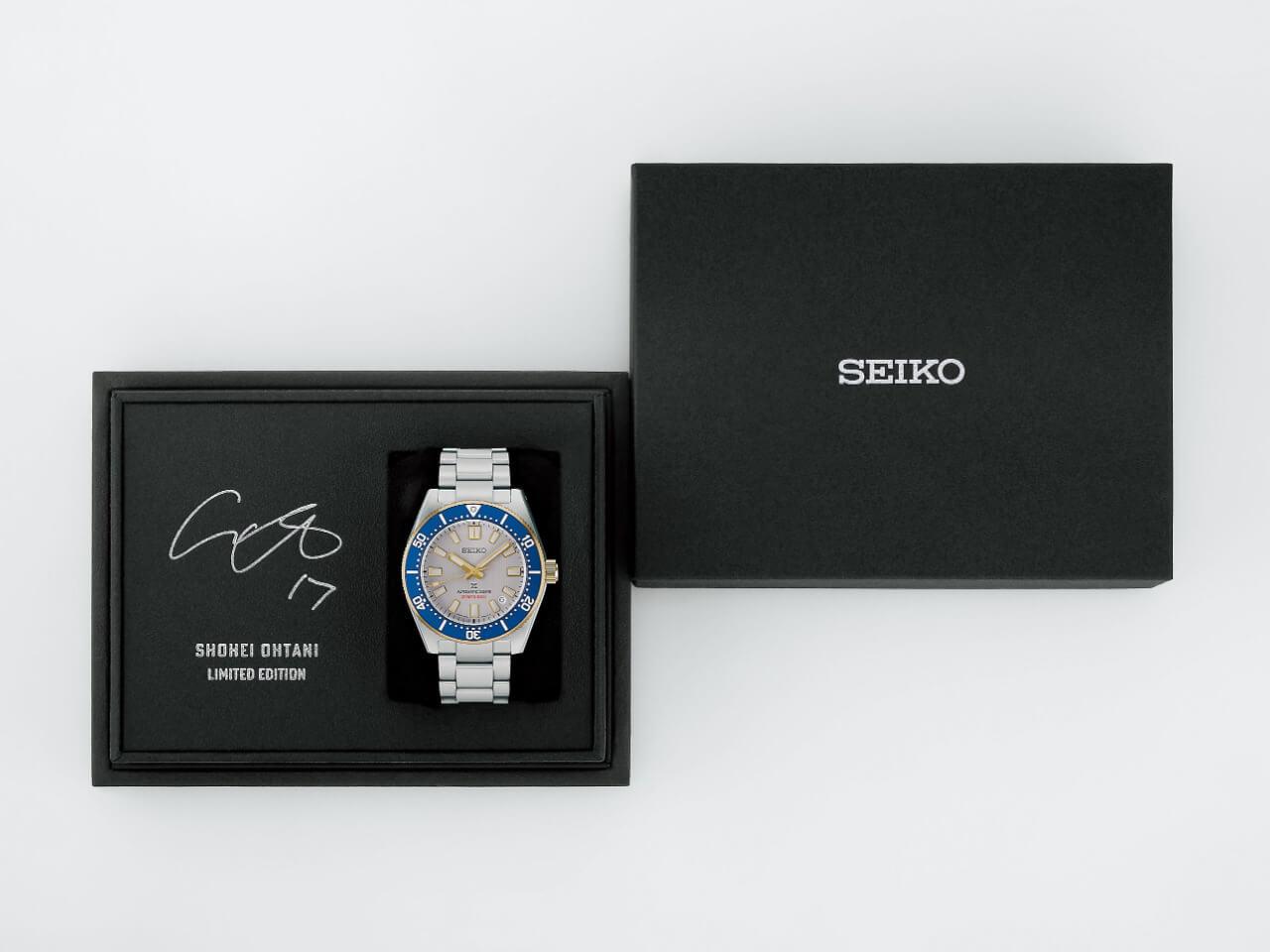 大谷翔平 2026限定モデルは大谷選手のサインが刻印されたスペシャルボックス付き