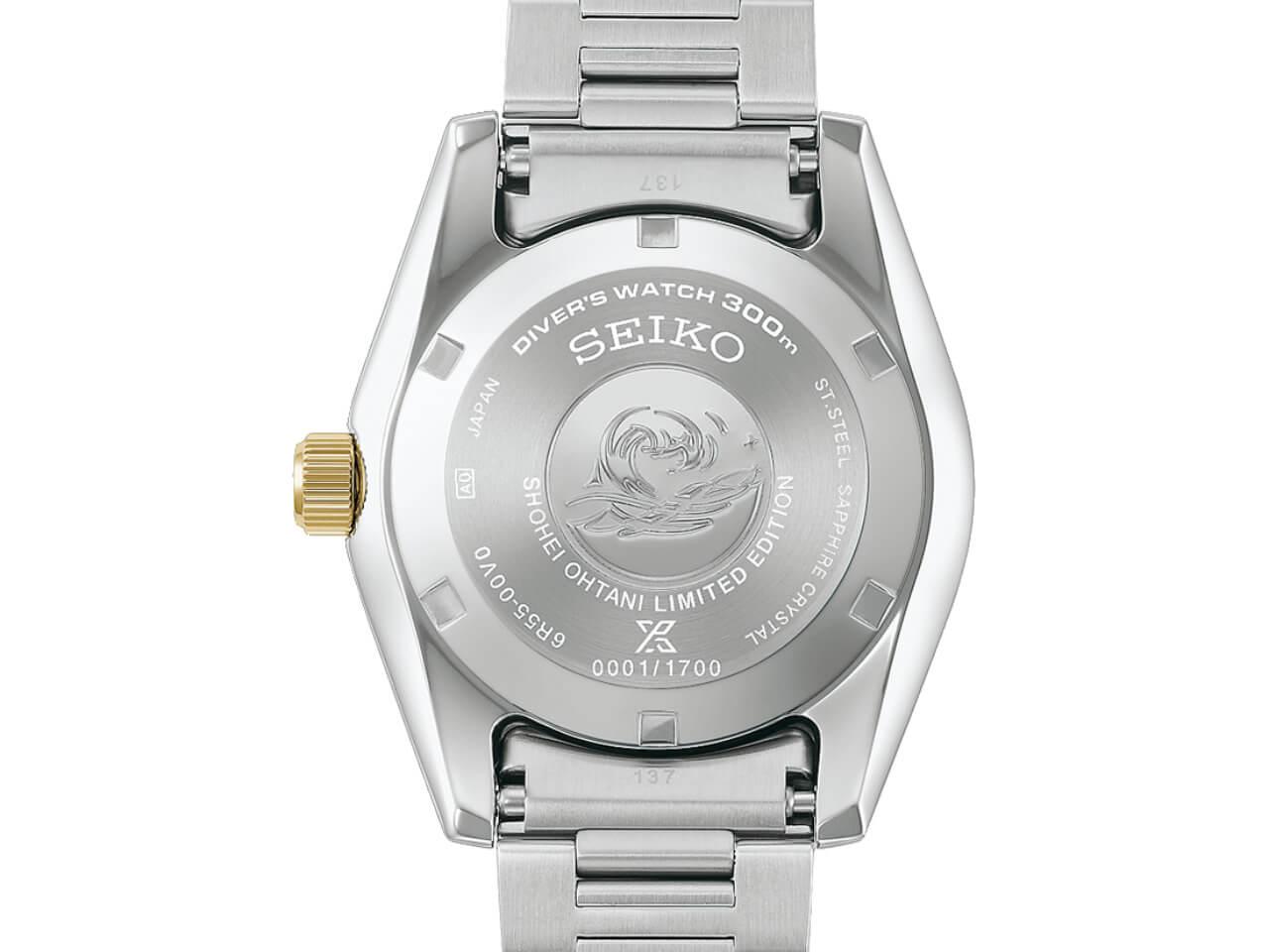 SBDC222の裏ぶたには、限定シリアルナンバー＆SHOHEI OHTANI LIMITED EDITIONの刻印あり