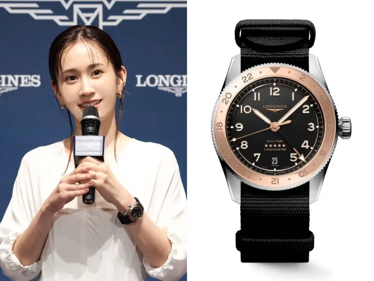 前田敦子　ロンジン スピリット Zulu Time 1925