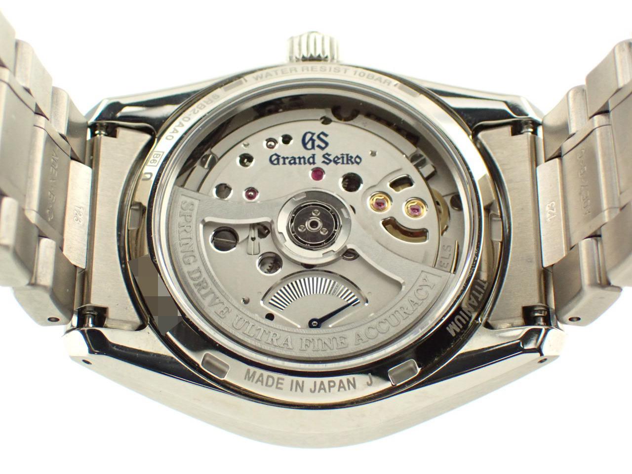 グランドセイコー SLGB003 裏蓋