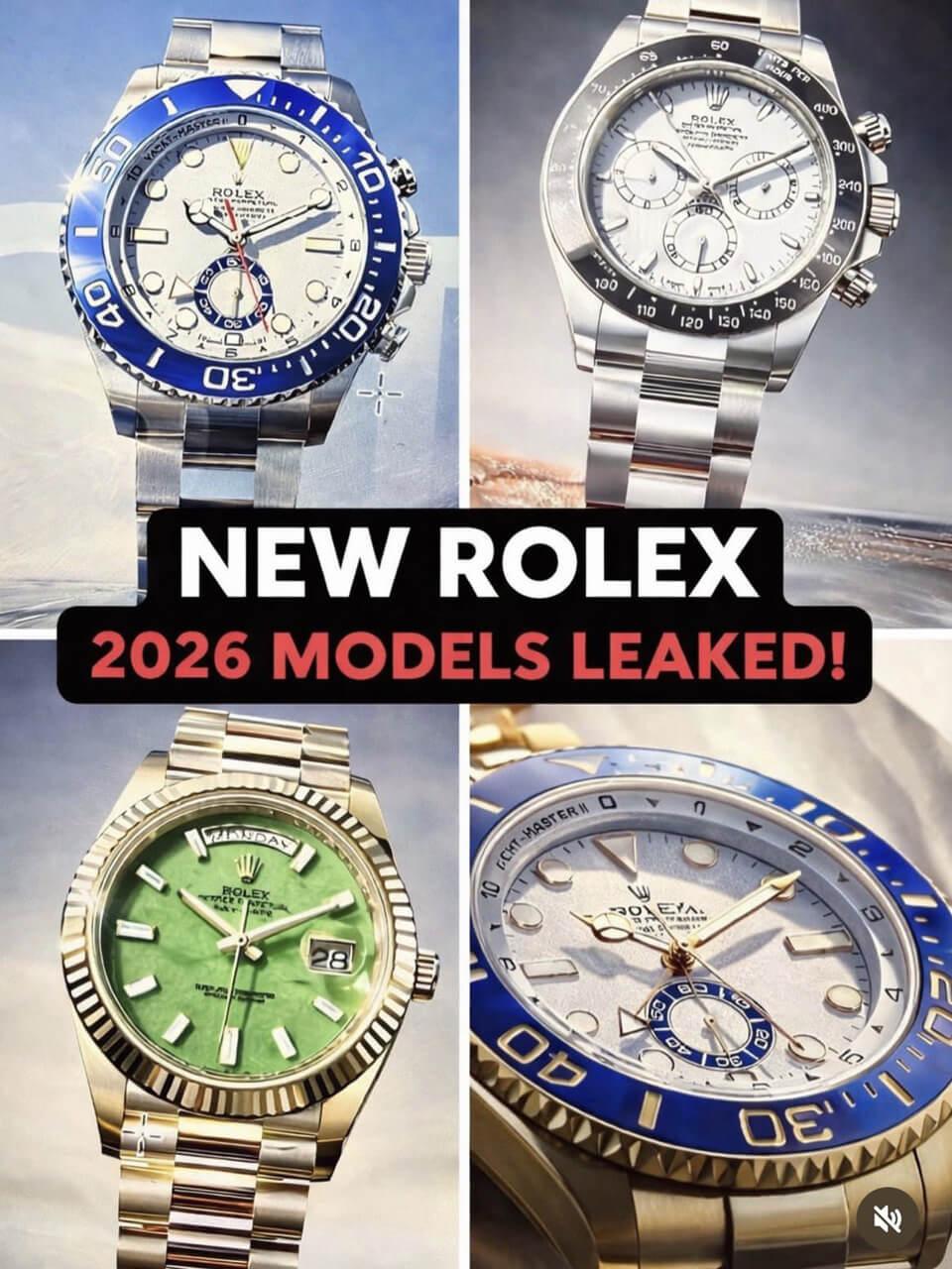 ロレックス2026年新作リーク画像その１