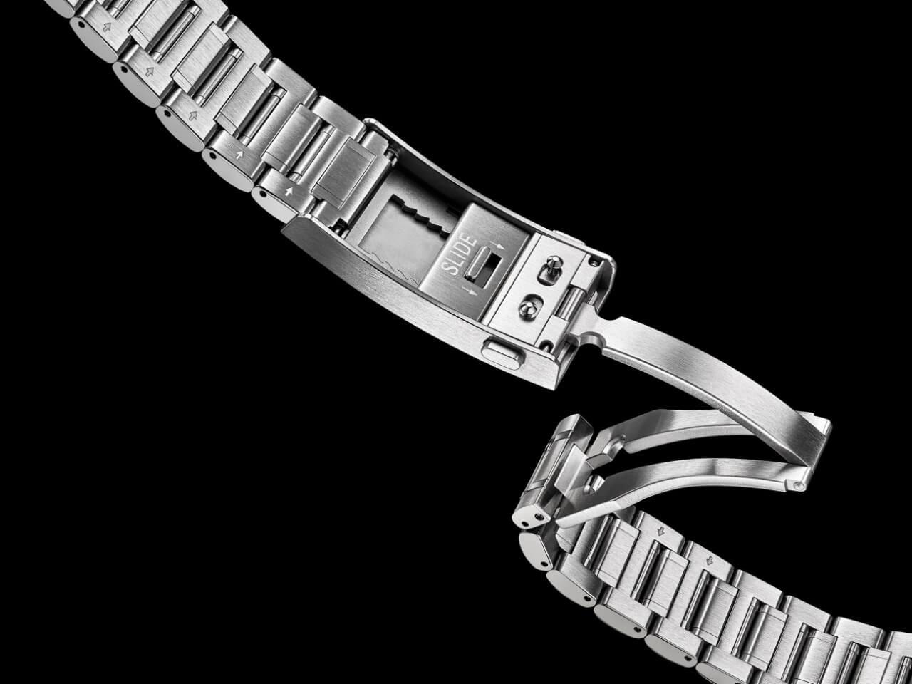 HBF001J＆HBF002Jのブレスレットはサイズ微調整付きのバックルを搭載