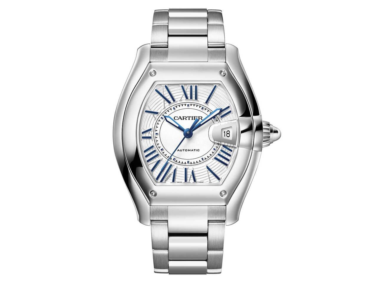 カルティエ ロードスター ラージ ステンレス シルバーダイアル Ref.CRWSRD0020 2026年新作