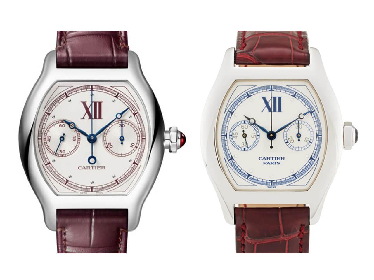 カルティエ プリヴェ トーチュ モノプッシャー クロノグラフ Ref.CRWHT0012 2026年新作と1998年に製作されたRef.2396