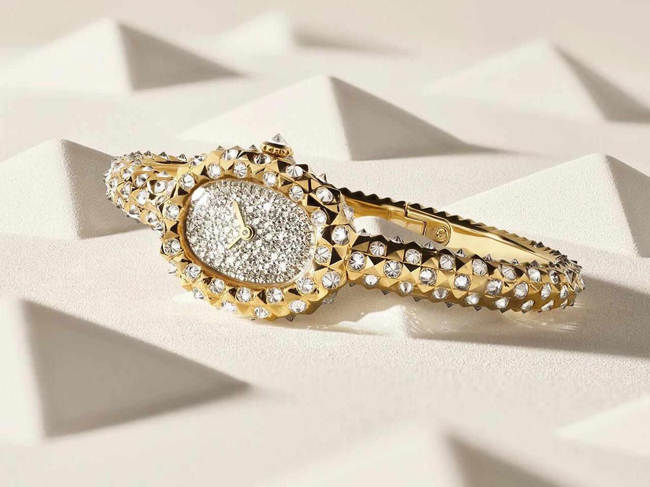 カルティエ ベニュワール スノーセッティング ダイヤモンド 18KYG Ref.CRWJBA0068 2026年新作