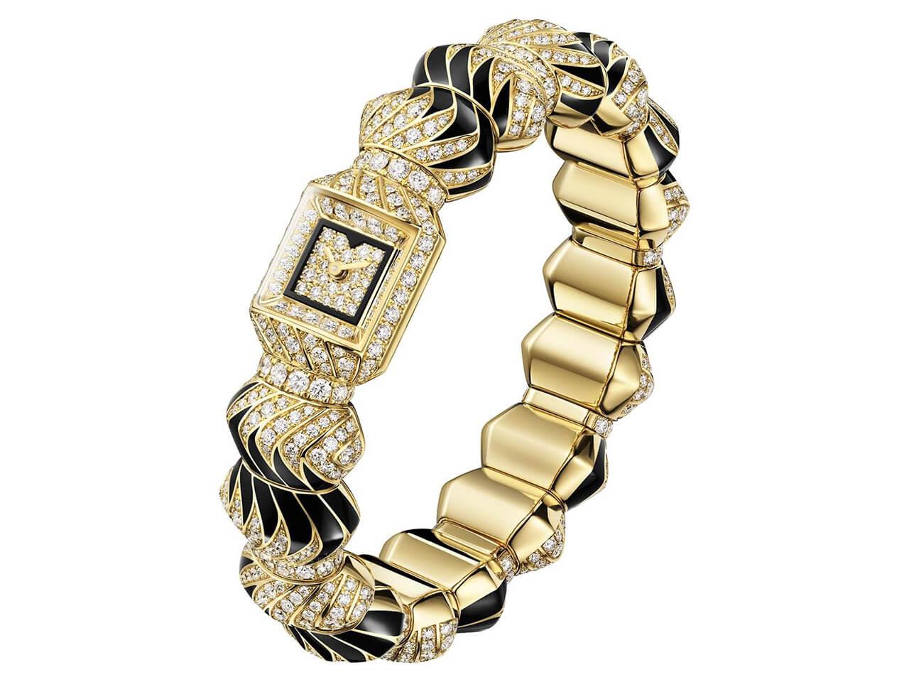 カルティエ ミスト ドゥ カルティエ 18KYG ブラックラッカー ツートン ダイヤモンド Ref.CRHPI01840 2026年新作