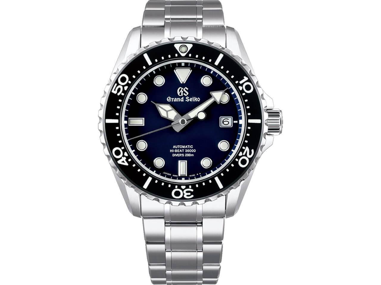 ディープブルー文字盤のダイバーズウォッチSBGH289