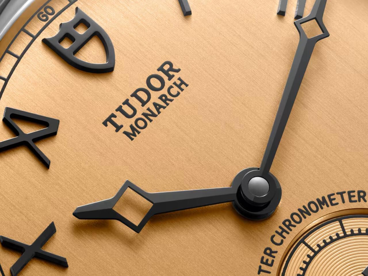 チューダー モナークの文字盤