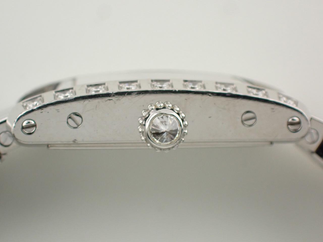 カルティエ WJ2003W3 ケースサイド、リューズ