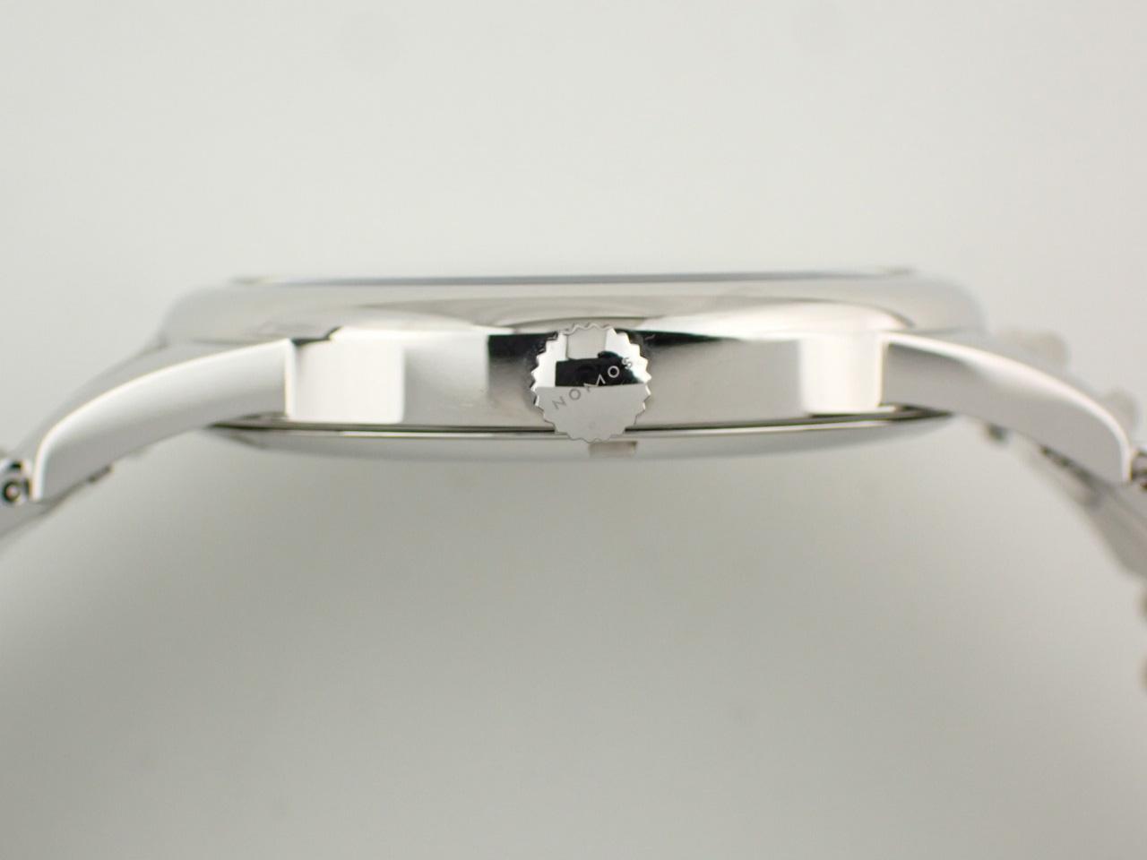 ノモス NM760 ケースサイド、リューズ