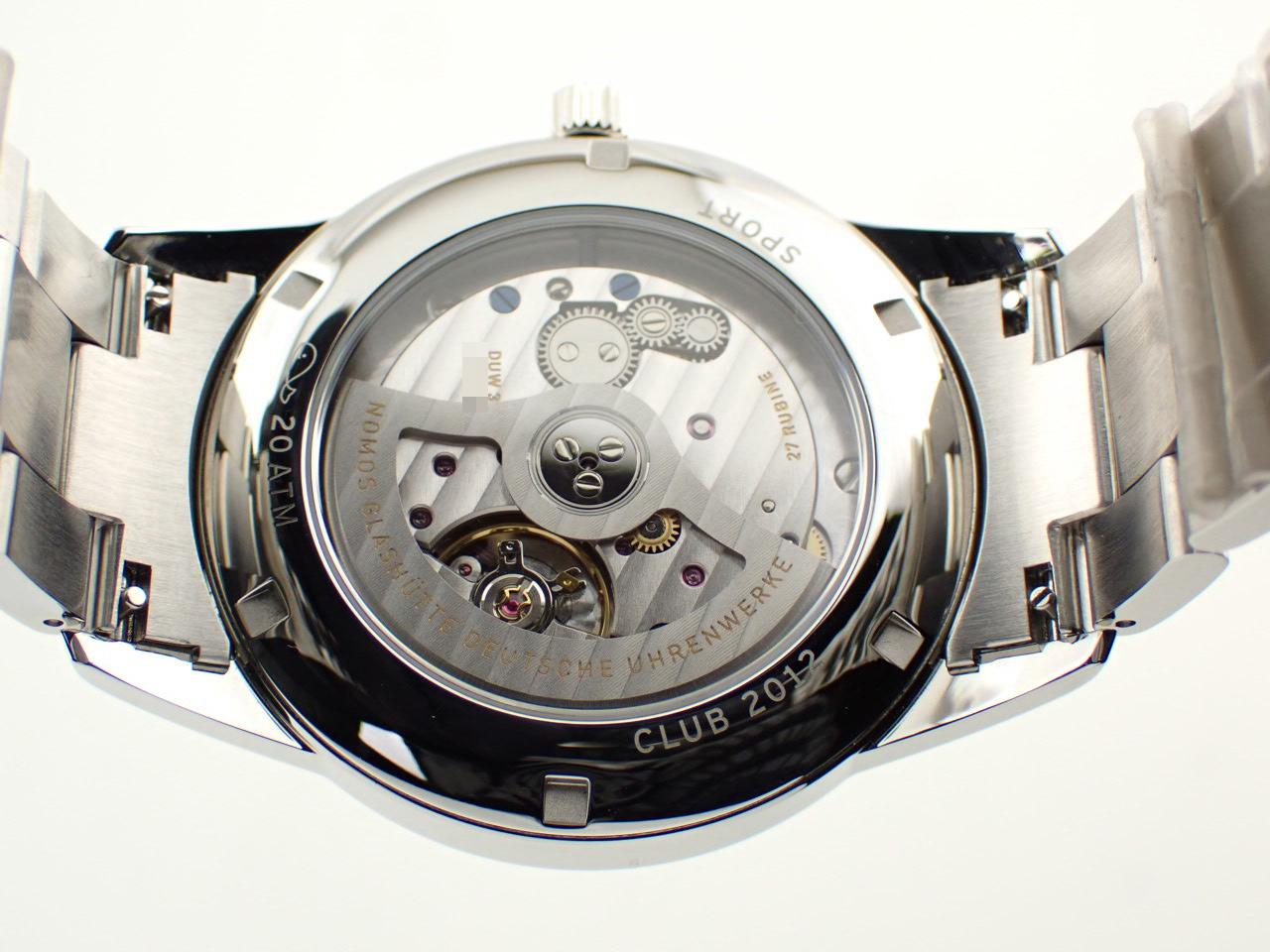 ノモス NM760 裏蓋