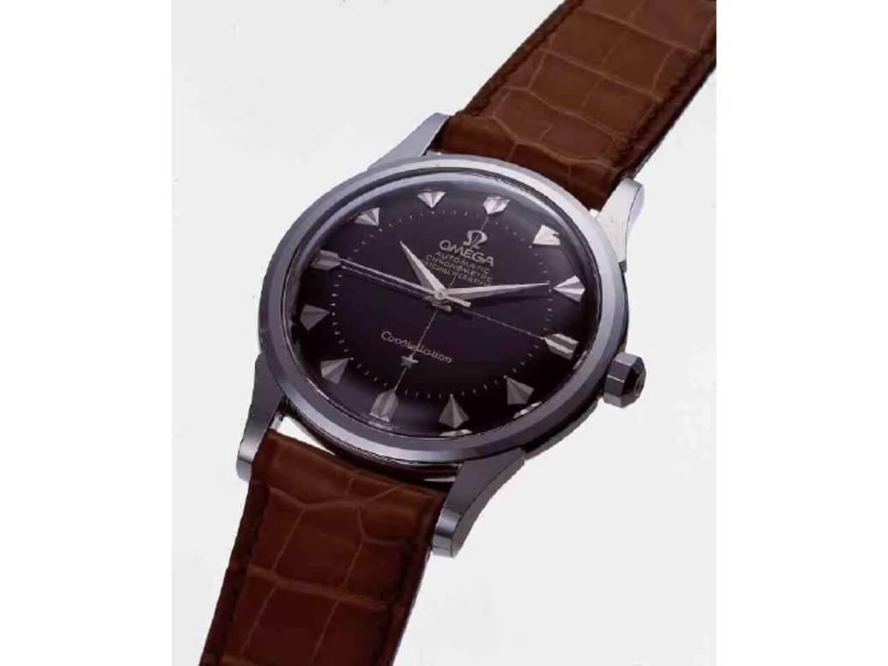 自動巻きクロノメーター認定の初代コンステレーションSS製ケース