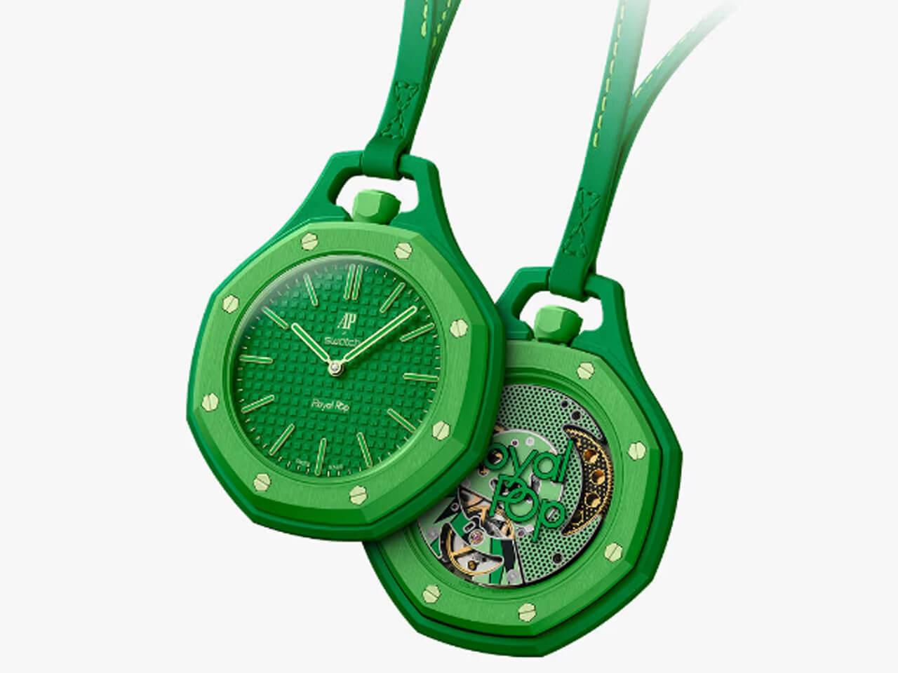 Audemars Piguet x Swatch Royal Pop GREEN EIGHT（グリーン エイト）