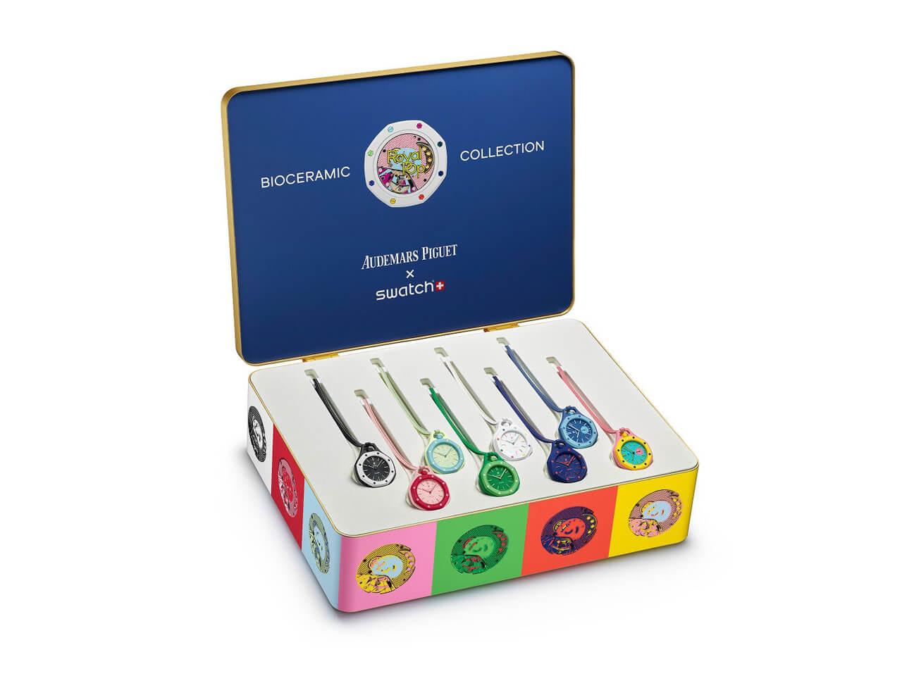 Audemars Piguet x Swatch Royal Pop コレクション BOX