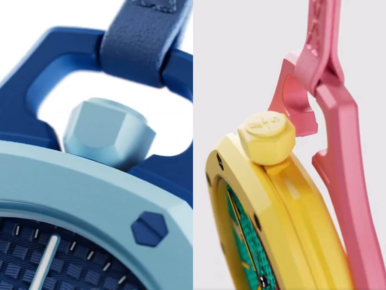 Audemars Piguet x Swatch Royal Pop 本体が取り外し可能
