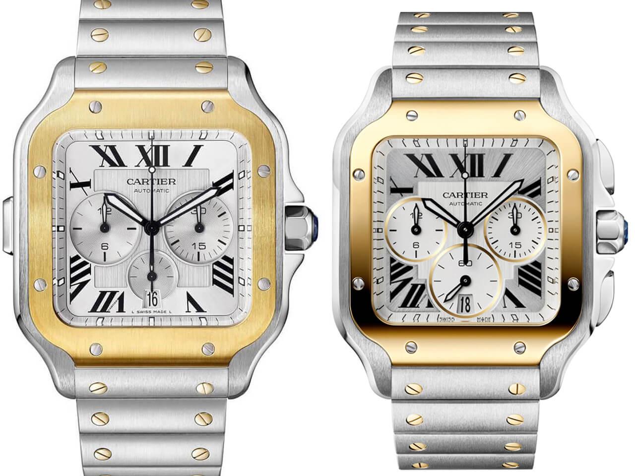 Cartier クロノグラフ 時計 2026年新作】「サントス ドゥ カルティエ クロノグラフ」新世代ラージ