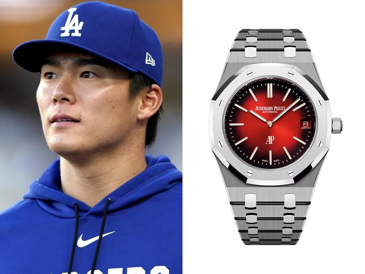 山本由伸　オーデマ・ピゲ　ロイヤル オーク ジャンボ