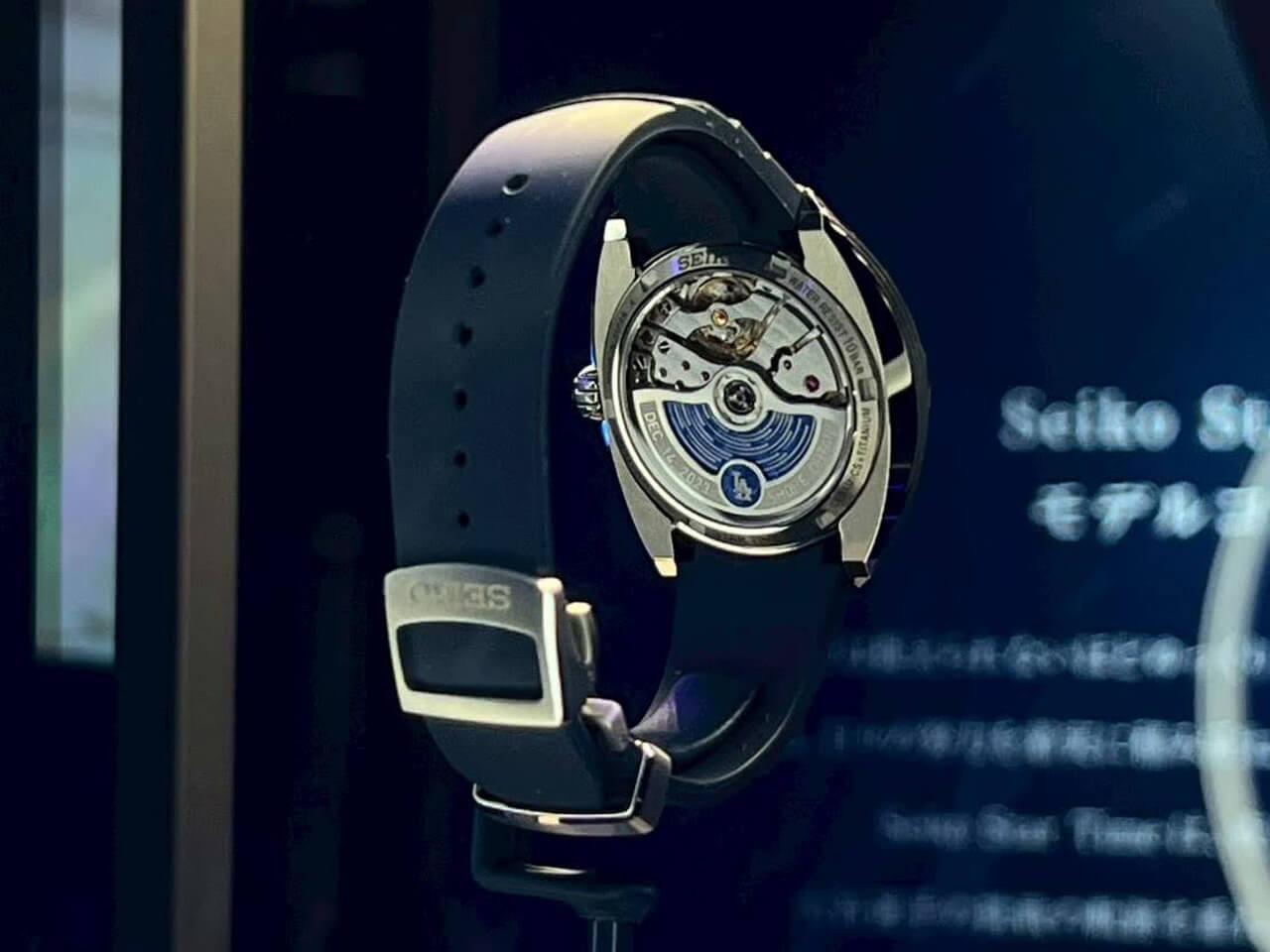 Seiko Star Time実機写真 裏側