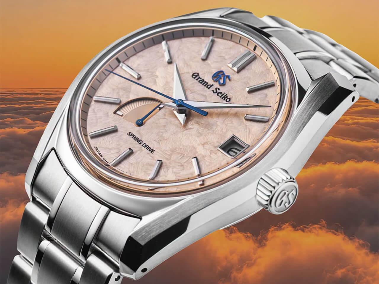 グランドセイコー SBGA525 Sea of Clouds in Gold
