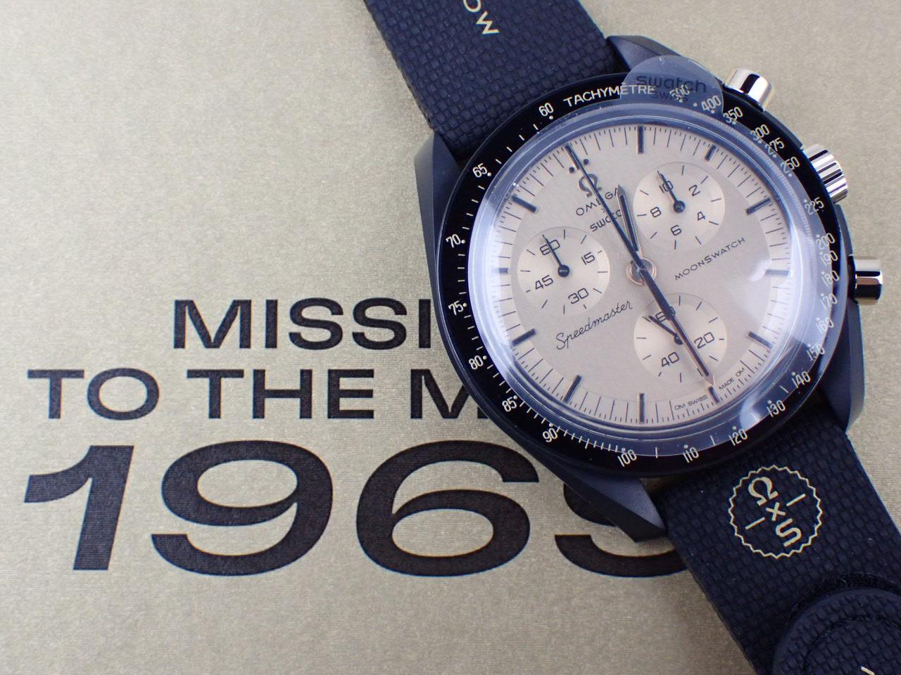 【実機レビュー】オメガ × スウォッチ MISSION TO THE MOON 1969 SSX01B700