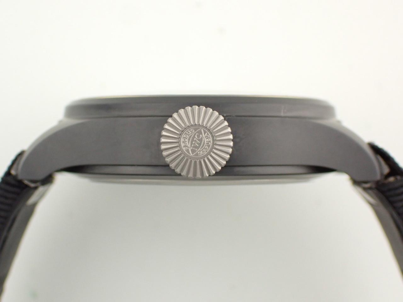 IWC IW329801 ケースサイド、リューズ