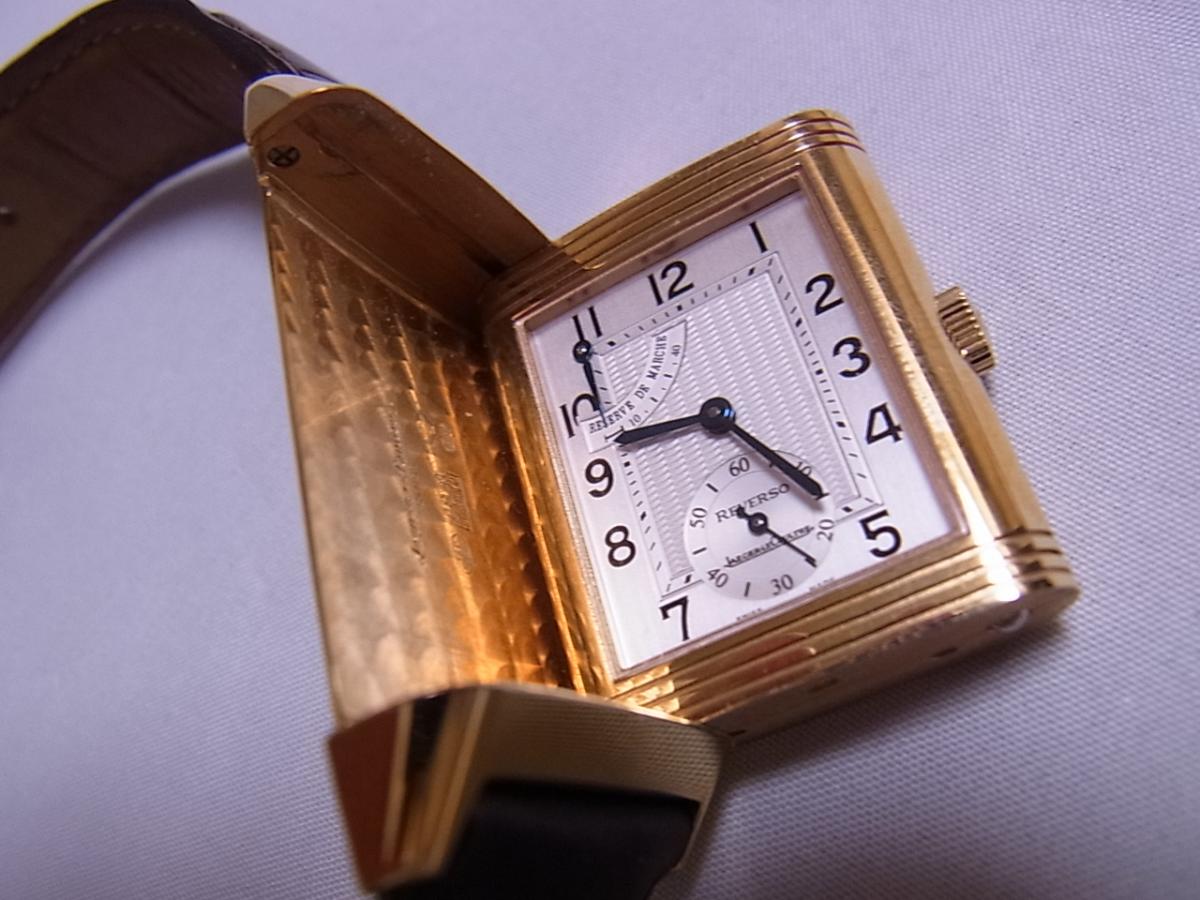 ジャガールクルトレベルソリザーブ・ド・マルシェ　270.2.43　Q270.24.20　スモールセコンド　パワーインジケーター手巻き式腕時計の高価でのご売却