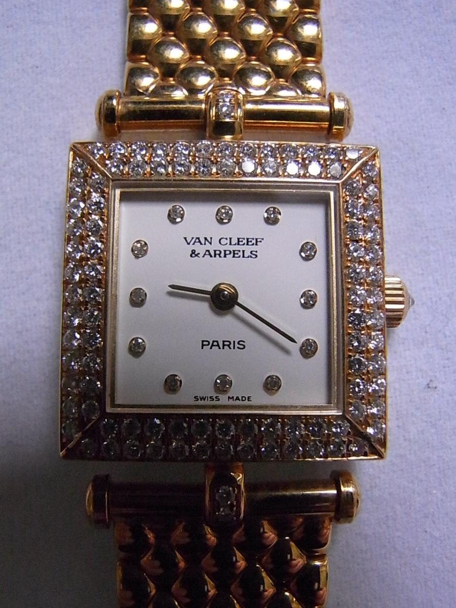 ヴァンクリーフ&アーペル（Van Cleef & Arpels）のPA49　ゴールド無垢ダイヤモンド巻き腕時計の買取実績