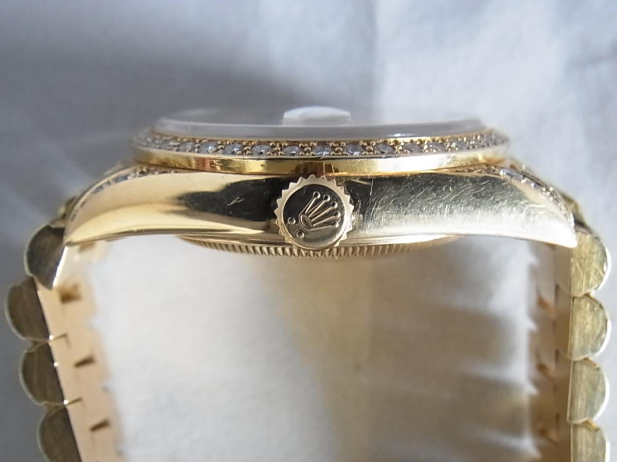 ロレックス デイデイト 18388A リューズ横