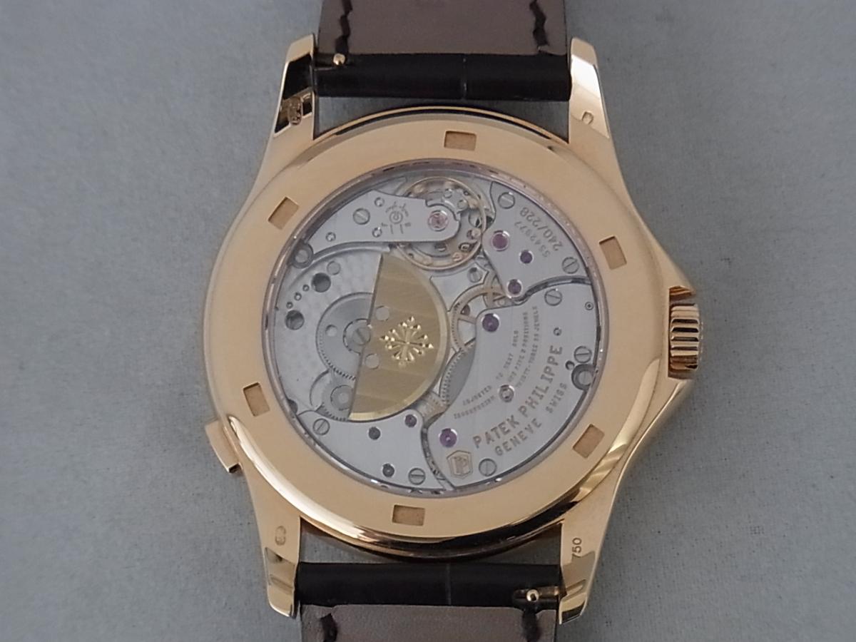 パテックフィリップ ワールドタイム 5130R-001 裏ぶた