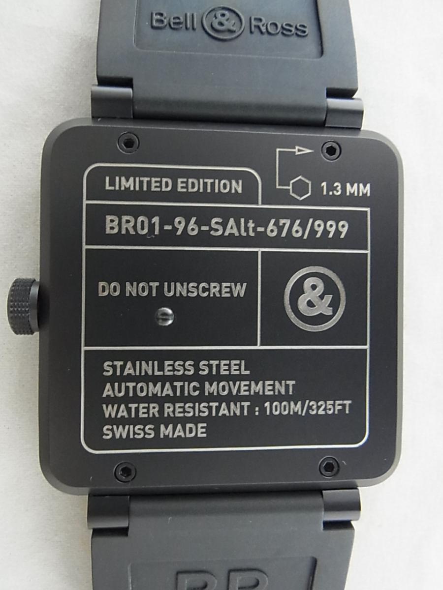 ベル&ロスBR01-96-SAlt ALTIMETER（アルティメイター）999本限定モデルの売却実績