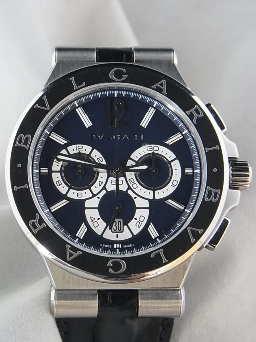 ブルガリ ディアゴノ DG42C3SLDCH 文字盤