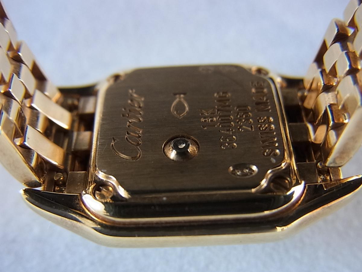カルティエ パンテール W25034B9 裏ぶた