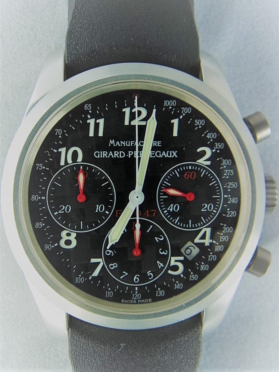 ジラール ペルゴ GIRARD-PERREGAUX 4955 ブラック メンズ 腕時計