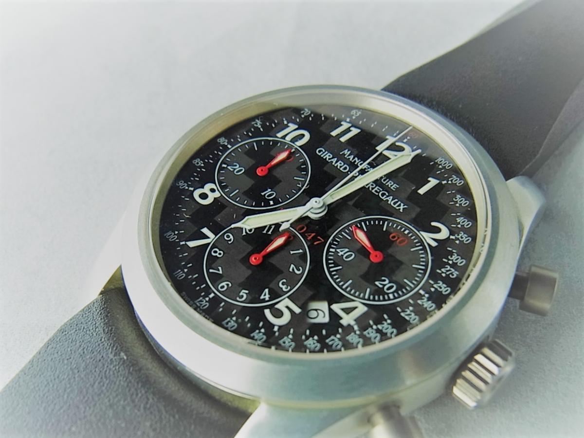 ジラール ペルゴ GIRARD-PERREGAUX 4955 ブラック メンズ 腕時計