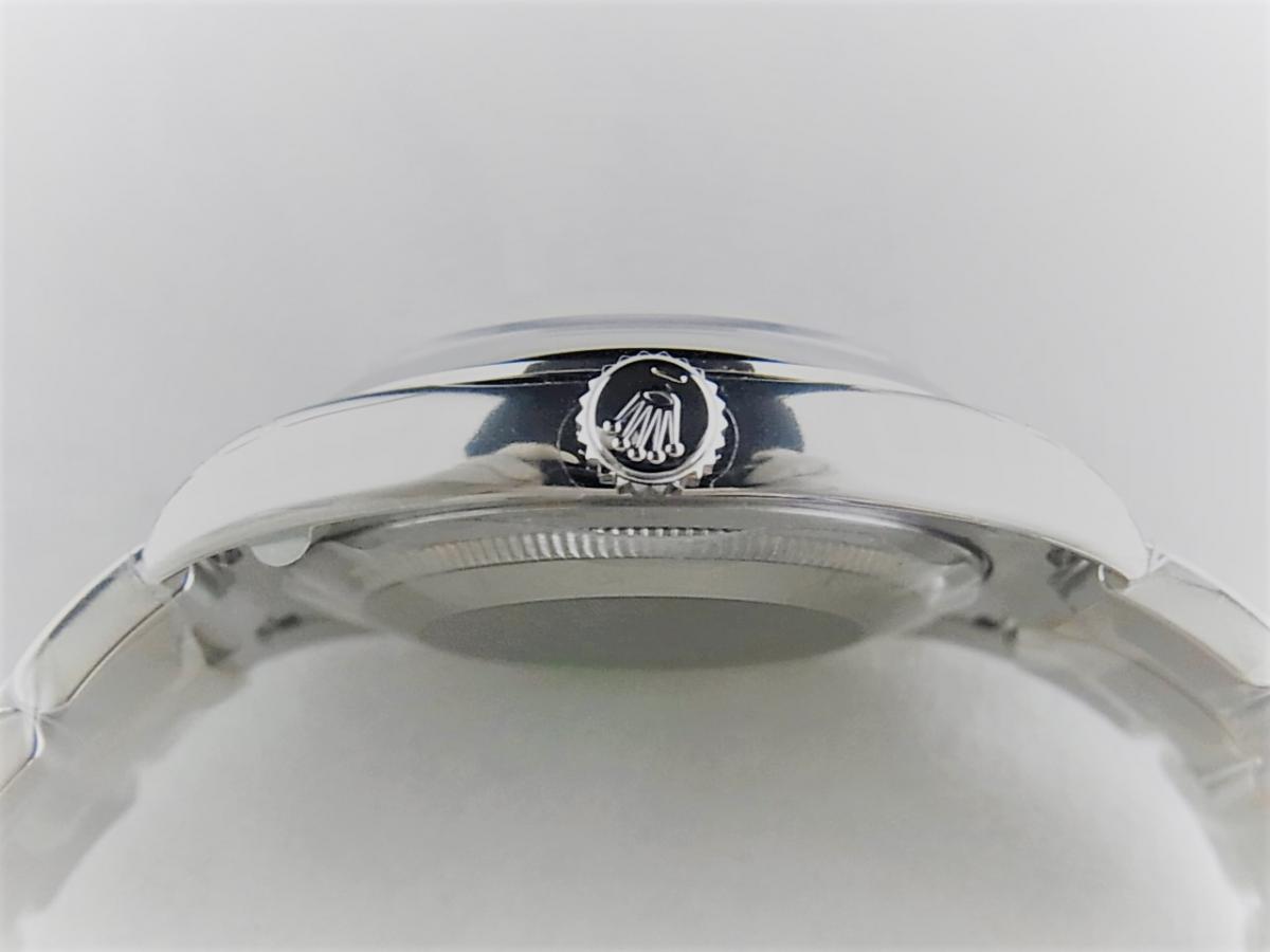 ロレックスデイトジャスト116200 シリアルM番（2007年製造）メンズ腕時計　買い取り実績　3時リューズサイド画像