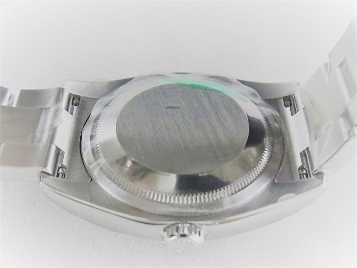 ロレックスデイトジャスト116200 シリアルM番（2007年製造）メンズ腕時計　売却実績　裏蓋画像