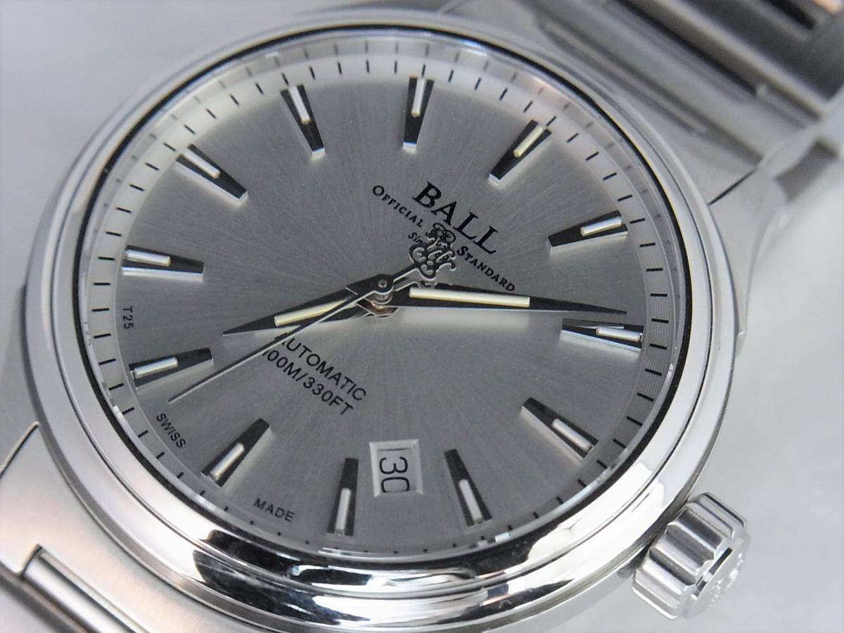 ボールウォッチ ストークマンヴィクトリーデイトnm2098c-s3j-sl メンズ腕時計　買取り実績　フェイス斜め画像