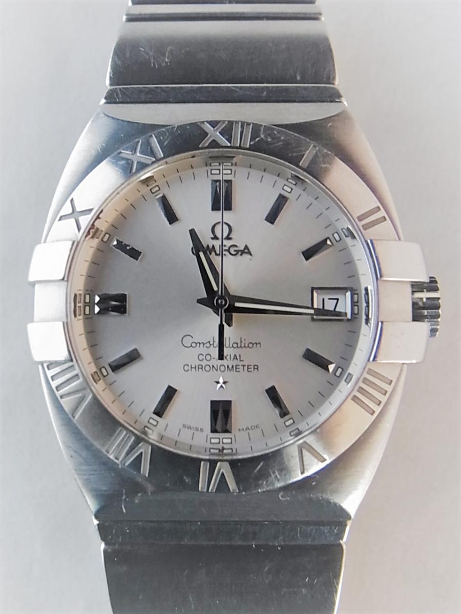 オメガ コンステレーション ダブルイーグル　コーアクシャル 1501.30 メンズ腕時計　買取実績　正面全体画像