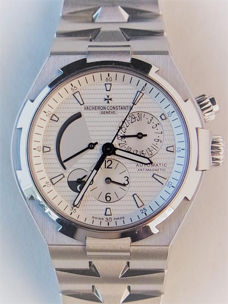 ヴァシュロン オーヴァーシーズデュアルタイム 47450/B01A-92260 メンズ腕時計　買取実績　正面全体画像