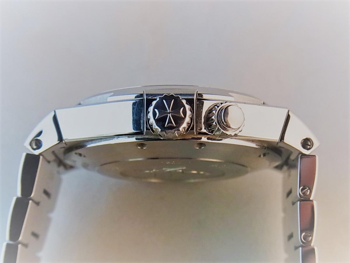ヴァシュロン オーヴァーシーズデュアルタイム 47450/B01A-92260 メンズ腕時計　買い取り実績　3時リューズサイド画像