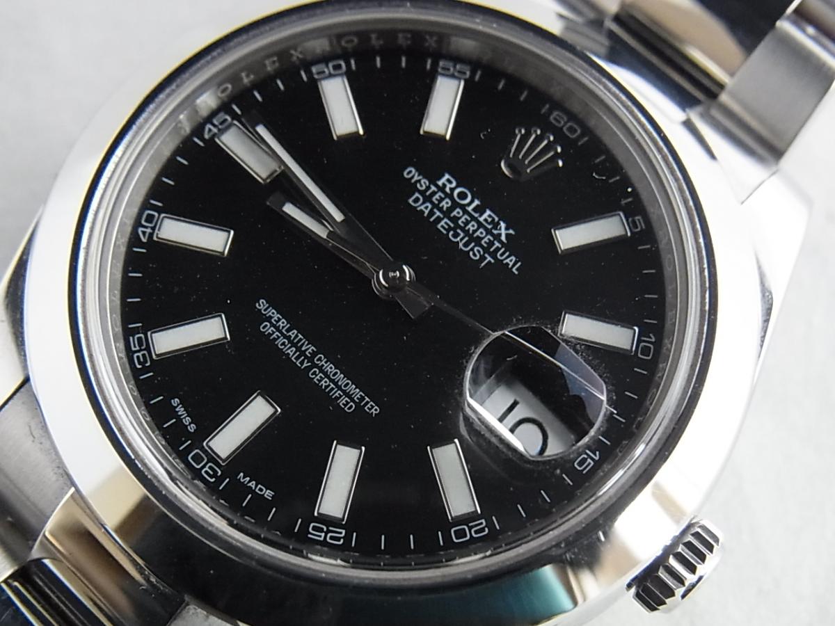 ロレックス デイトジャストⅡ 116300　メンズ腕時計　買取り実績　フェイス斜め画像