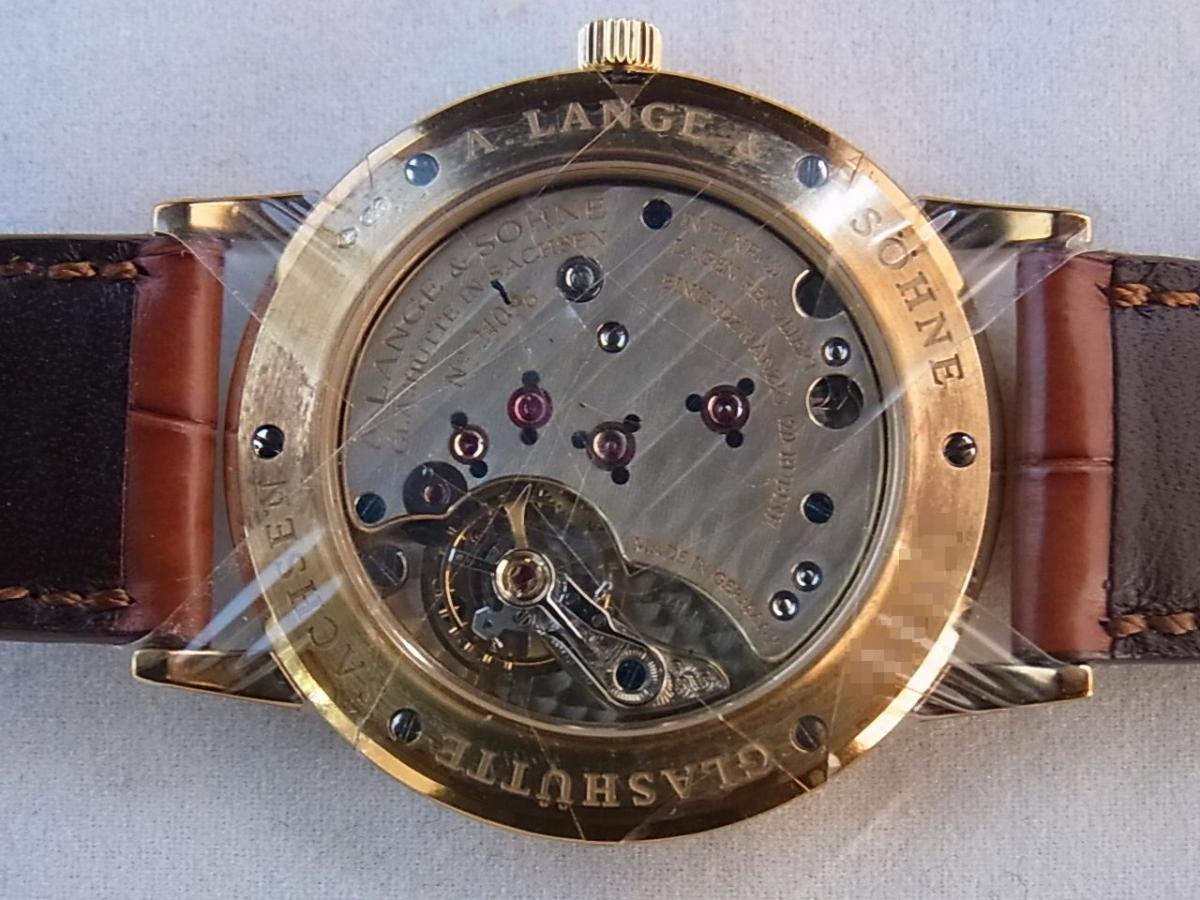 ランゲゾーネ 1815　LS2061AD/206.021 スモールセコンド　メンズ腕時計　売却実績　裏蓋裏スケ画像