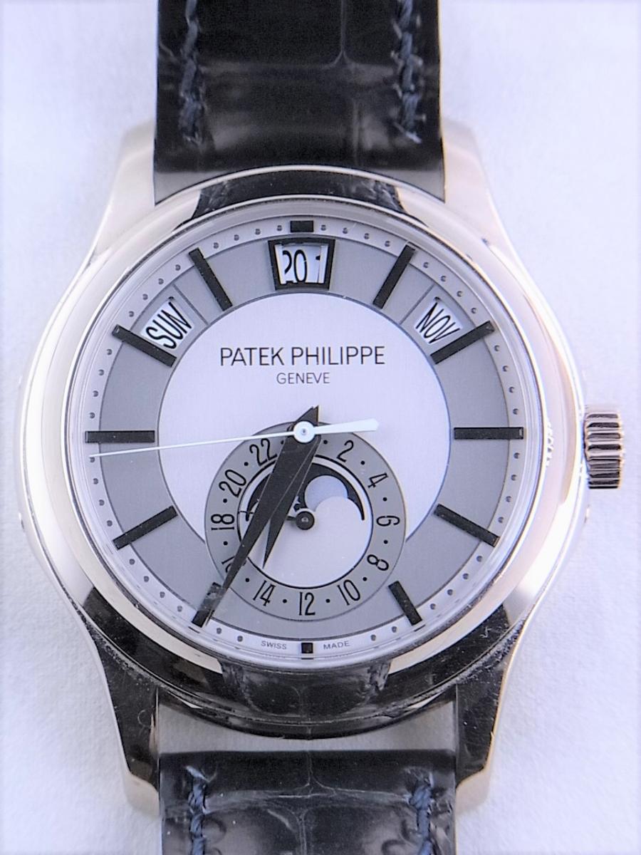 パテックフィリップアニュアル(年次)カレンダー　5205G-001 メンズ腕時計　買取実績　正面全体画像