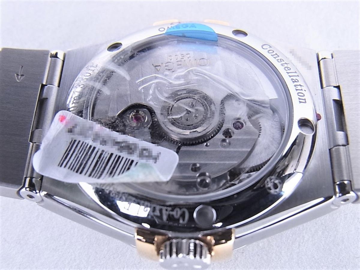 オメガ コンステレーション123.20.35.20.02.003  コーアクシャル機能搭載　メンズ腕時計　売却実績　裏蓋画像