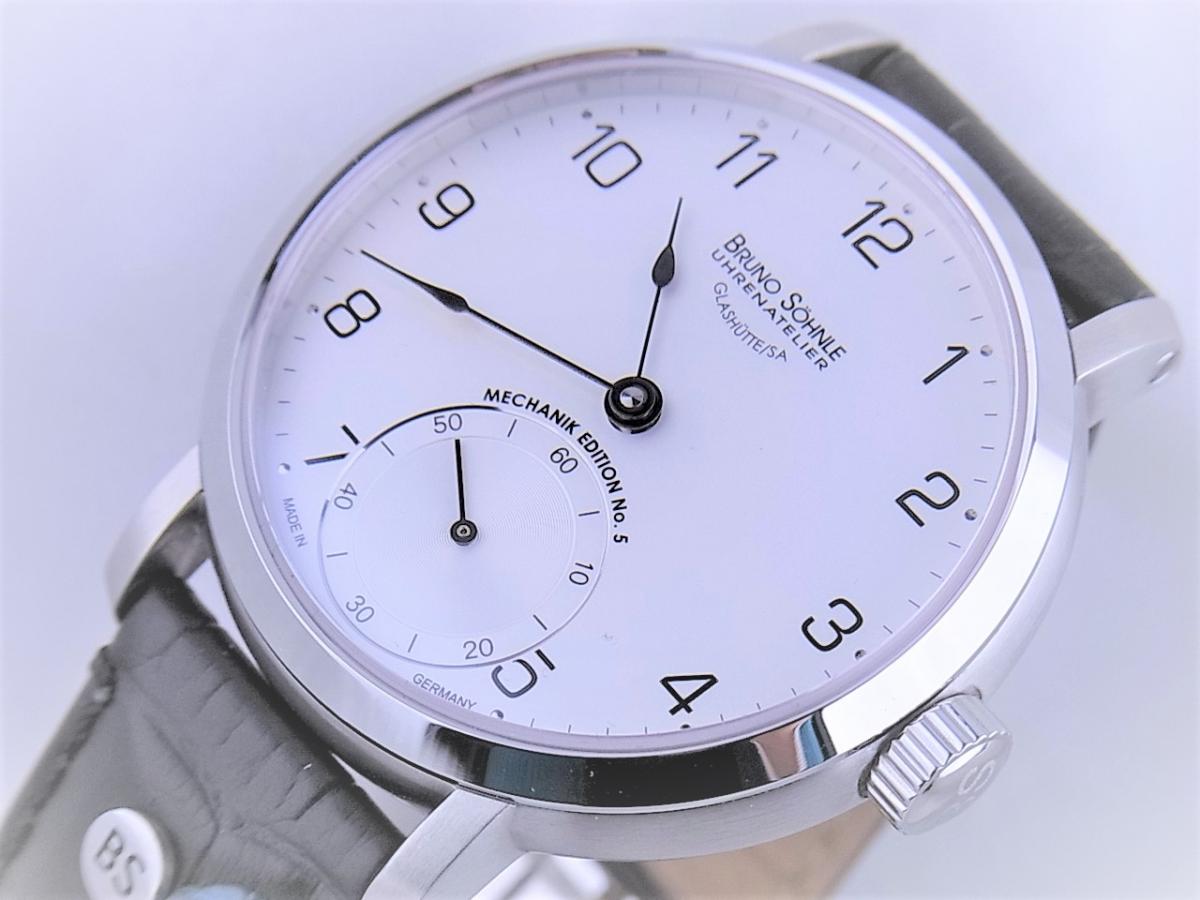 ブルーノゾンレー メカニック スモールセコンド　5 17-11100-227　メンズ腕時計　買取り実績　フェイス斜め画像