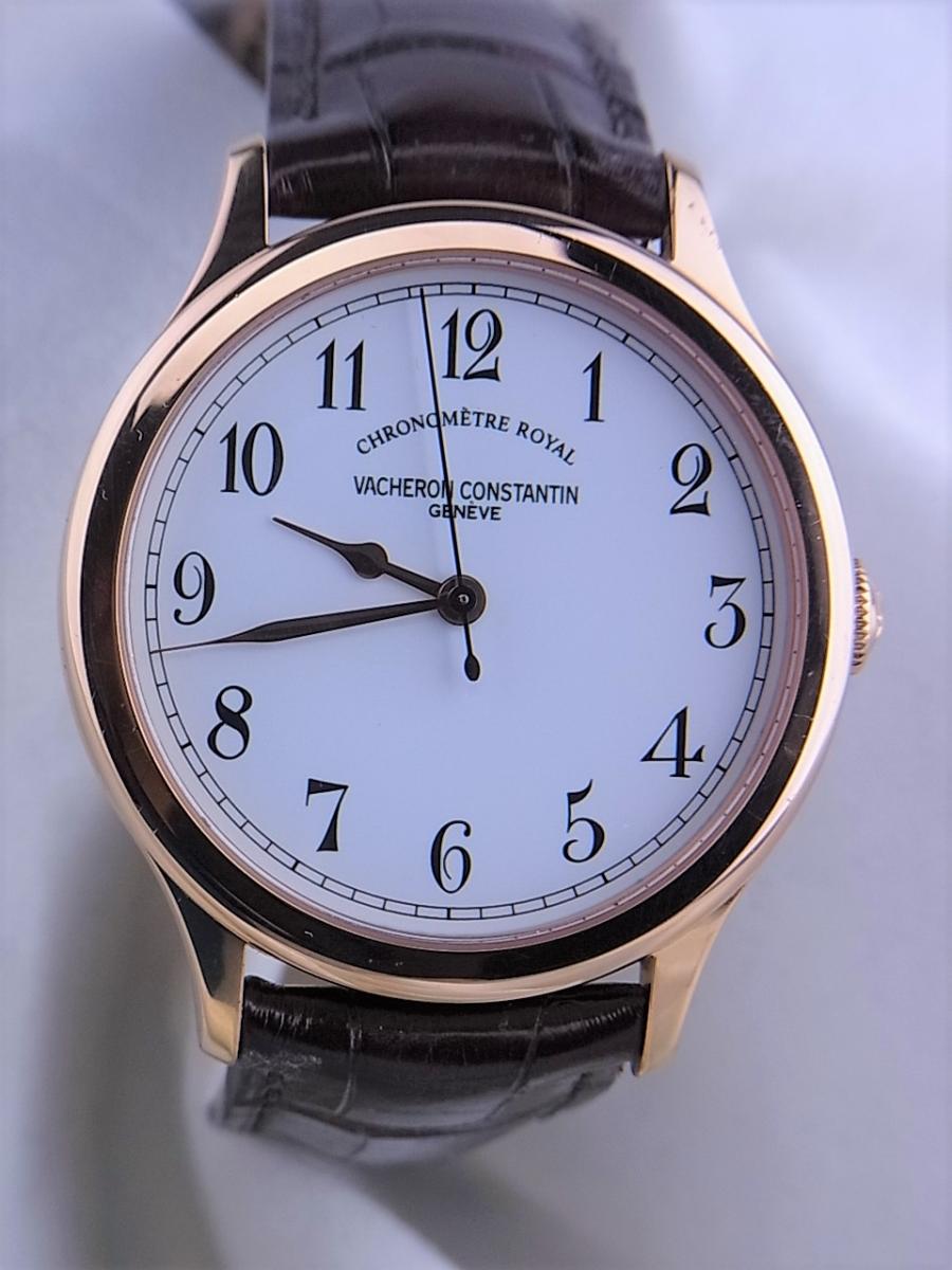 ヴァシュロンコンスタンタン クロノメーターロワイヤル86122/000R/9362 ホワイトアラビア　ラウンド　メンズ腕時計　買取実績　正面全体画像