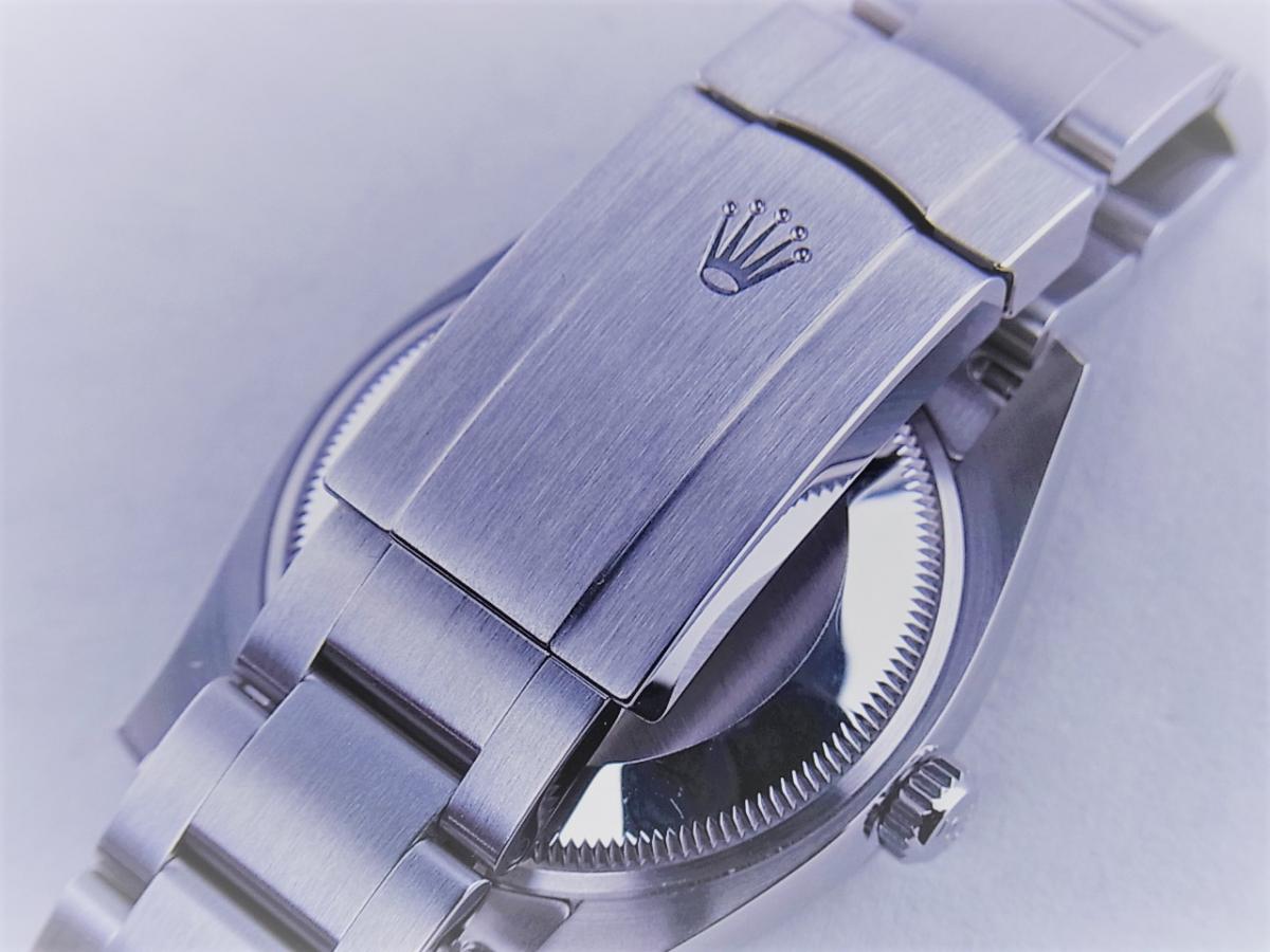 ロレックス 114200 オートマcal.3130　メンズ腕時計　高価売却　バックル画像