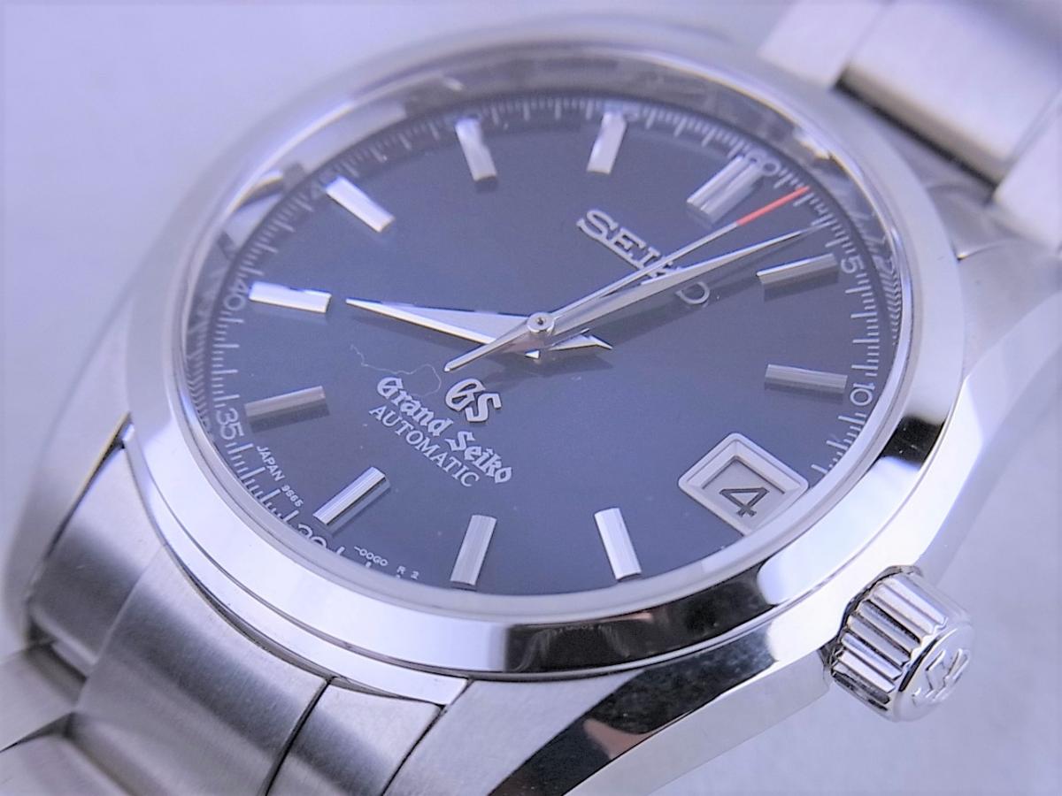 グランドセイコー SBGR073 9S65搭載　シースルーバック 37mmメンズ腕時計　買取り実績　フェイス斜め画像