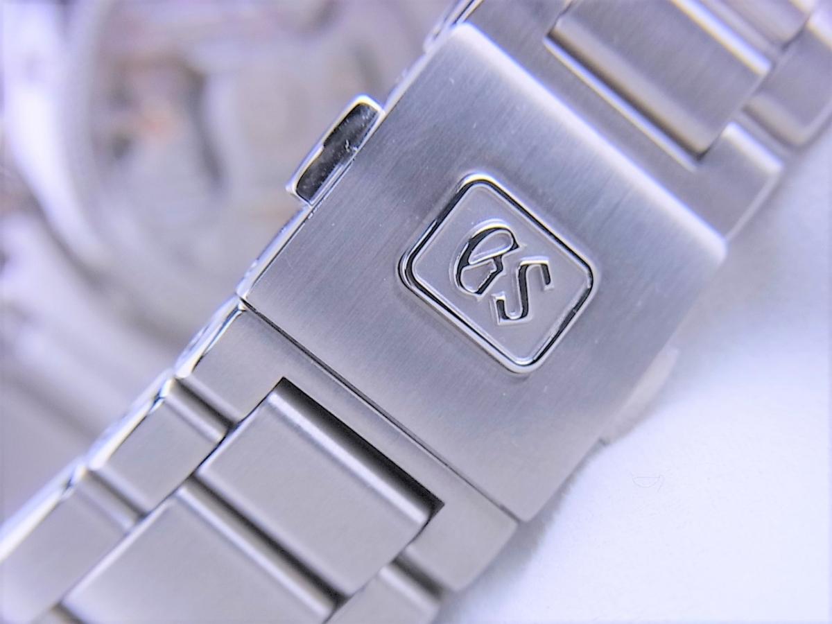 グランドセイコー SBGR073 9S65搭載　シースルーバック 37mmメンズ腕時計　高価売却　バックル画像